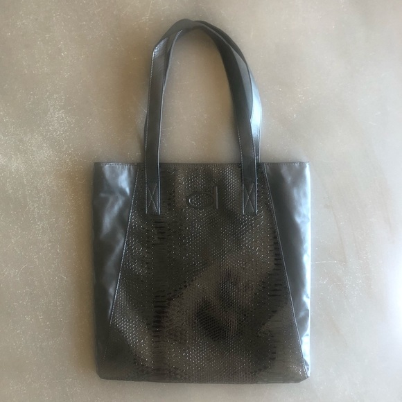 Dynamite Handbags - Large Dynamite faux leather & snakeskin tote / bag